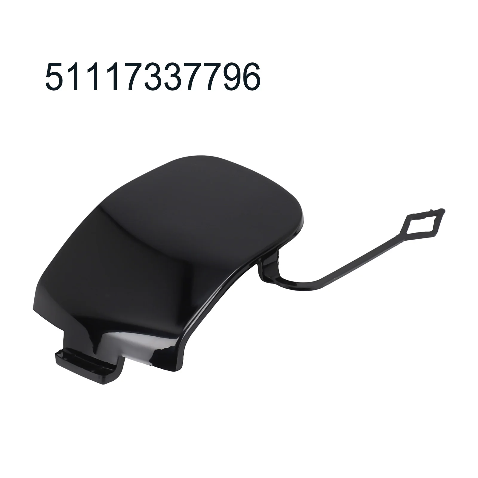 High Quality Useful Tow Hook Cover Part Eye Cap Fit For MINI Cooper F55-F57 Front Bumper Lower Side 51117337796