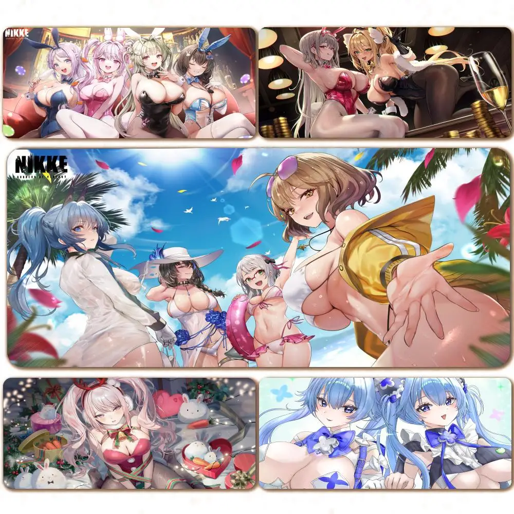 

NIKKE The Goddess of Victoryes Mouse Pad Game eSports CSGOmouse pad extra large thickened table mat boys and girls anti-slip mat