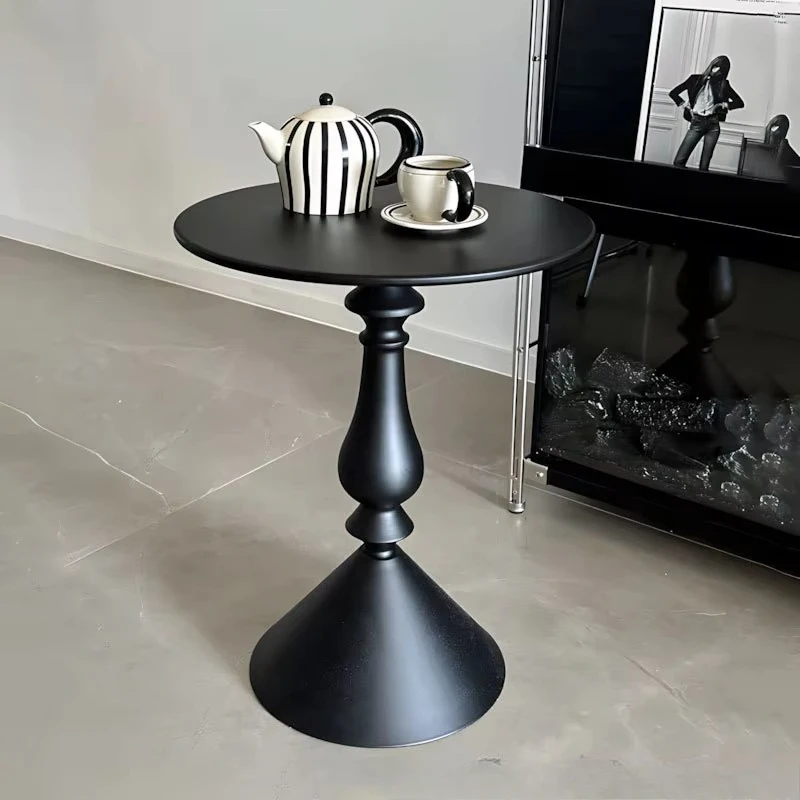 

2024 Modern Metal Small Beistell Tisch Beweglicher Couch Tisch Aus Eisen Für Wohnzimmer Schlafzimmer & Outdoor Rent Balkon Aufbe
