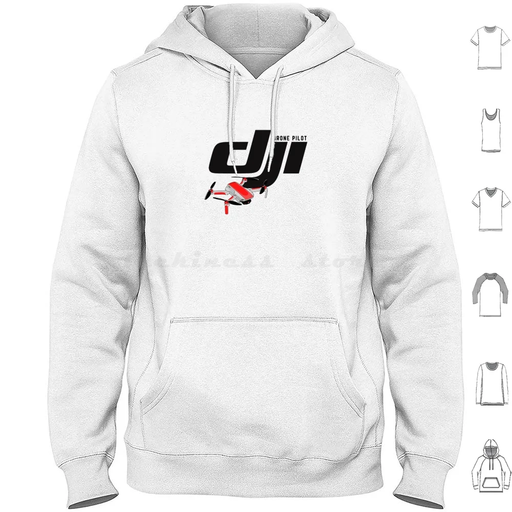 Dji Stickers Hoodies Long Sleeve Dji Drone Camera Action Camera Gopro Camera Gopro