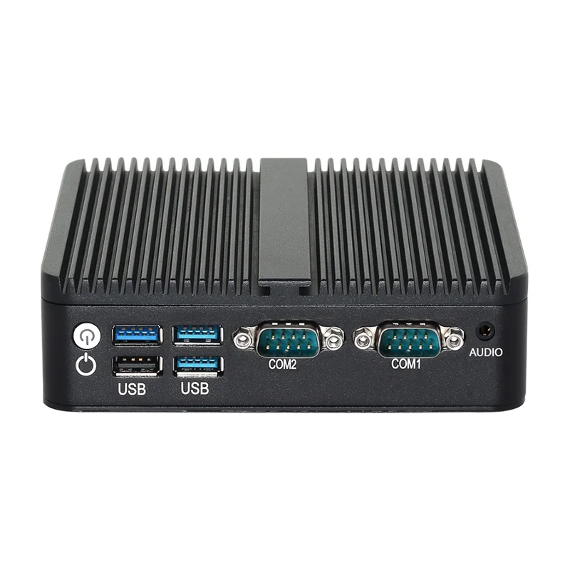 Intel N150 Mini PC 2x HDMI DP 6x USB 2x RS232 DB9 2x Ethernet M.2 NVMe SSD Windows 10/11 Ubuntu SIM Slot 4G LTE WiFi