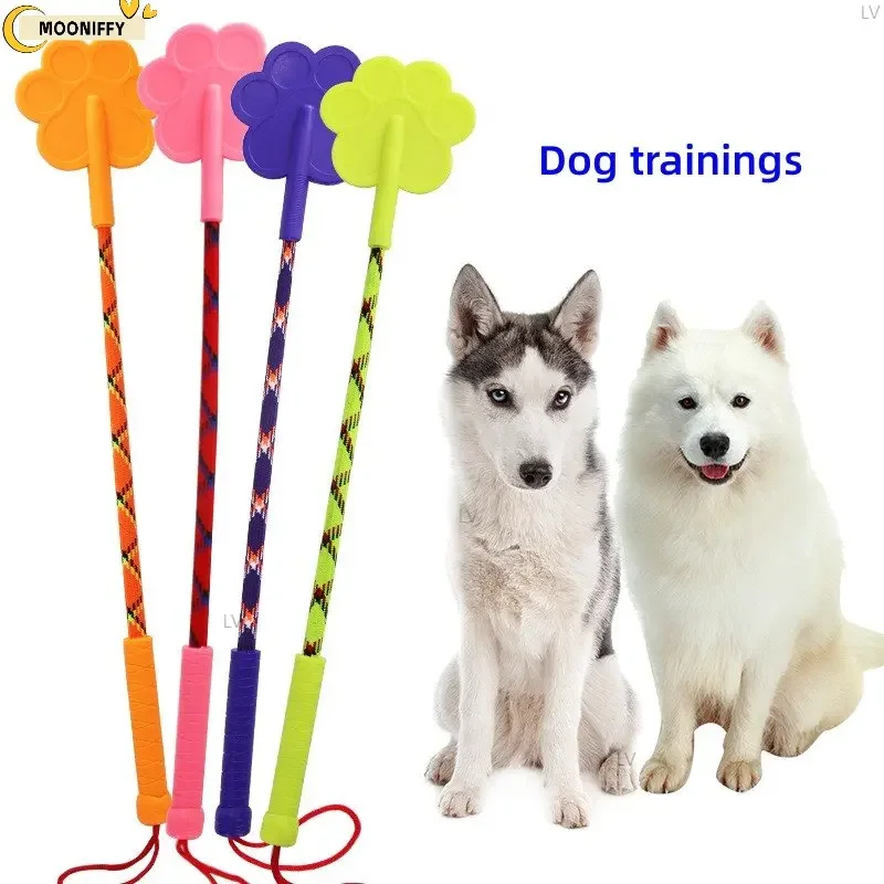 Dog Training Stick Pet Pat Toys Anti Barking Stop Bark Deterrents Training Device Trainer Small Dogs Whip Pets Supplies dog whip