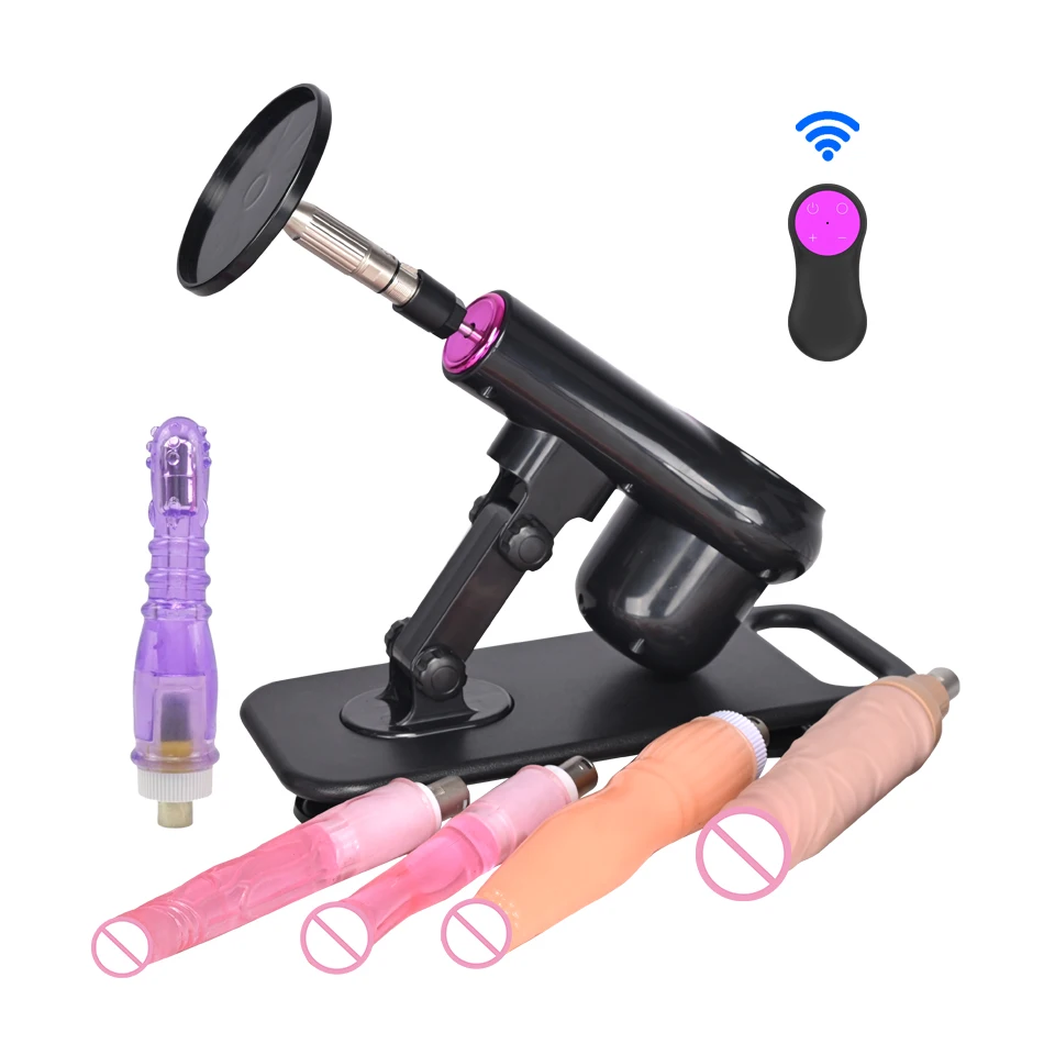 

VAZEEK New Sex Machine with 3XLR Attachments Automatic Telescopic Wireless Masturbation Machine for Women and Men Sex Toys