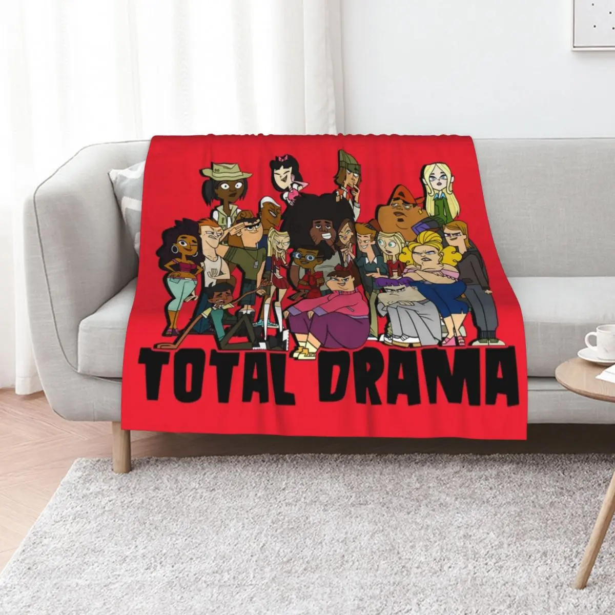 

Total Drama Throw Blanket Bed covers Flannels Sleeping Bag Blankets For Baby Blankets