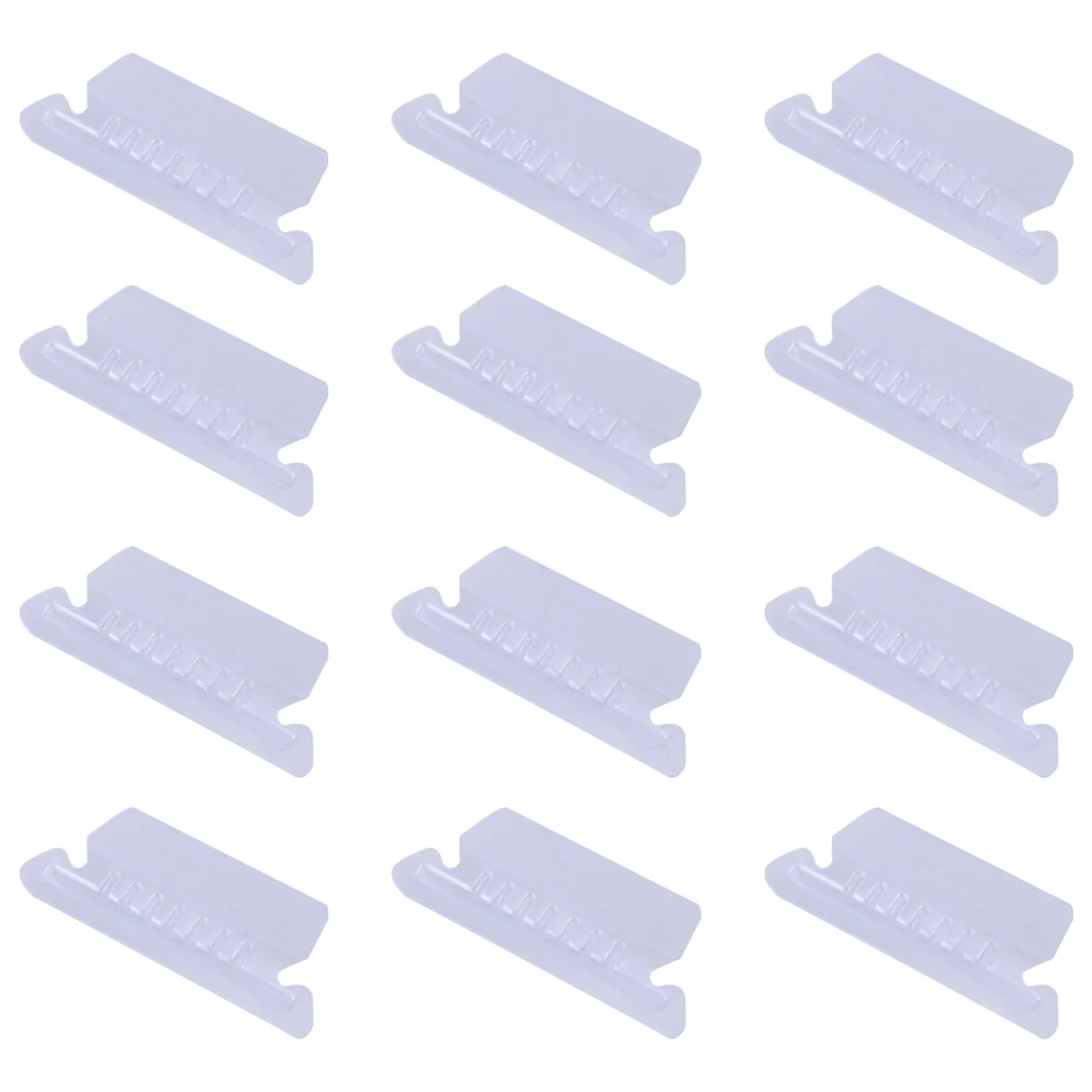 Label Holder Transparent Racking Shelving Note Clip Pvc Wire Shelf Price Tag Clips