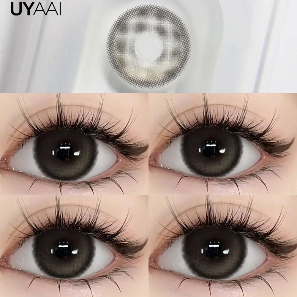 UYAAI NEUE Farbige Kontaktlinsen Beauty Blue Colorcon PATTAYA Serie Natürliche Braune Linsen Kosmetische Colorcon Beauty Soft Green Pupillenlinsen – Detail 17