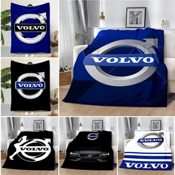 Printed Blanket Picnic Blankets Warm Blanket Soft and V-VolvoS Comfortable Blanket Home Travel Birthday Gift