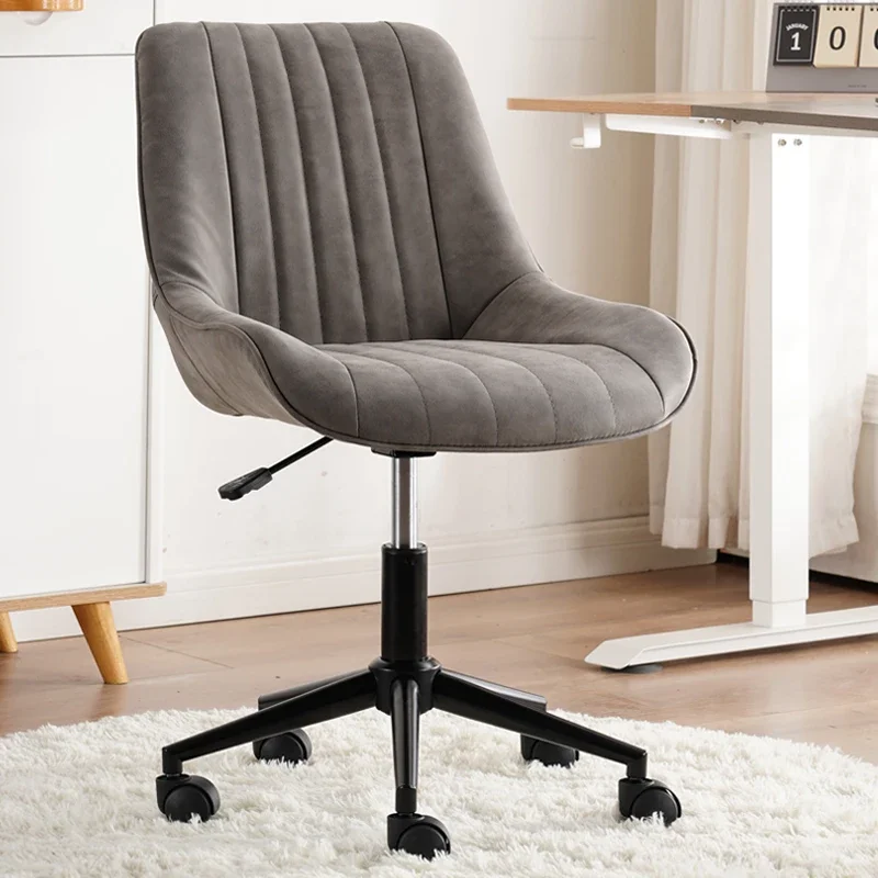 

Lounge Salon Office Chair Fluffy Designer Adjustable Wheels Office Chair Mobile Comfy Cadeira De Escritorios Office Furniture