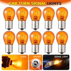 1/10Pcs PY21W 1156 BA15S Car Auto Scooter Indicator Break Parking Turn Light Bulb Lamp Halogen Lamp Bulb 12V Reversing Light
