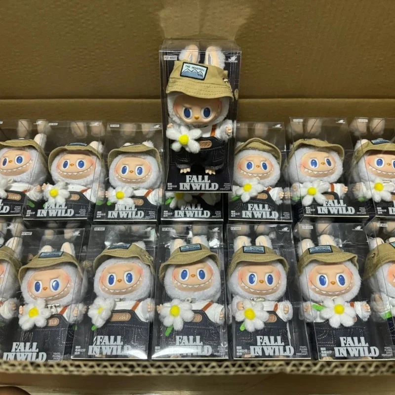 High Quality Labubu Replica The Monsters Wild Spring At Home Mystery Box Doll Kawaii Labubu Keyring Christmas Gift Kids Toys image 2