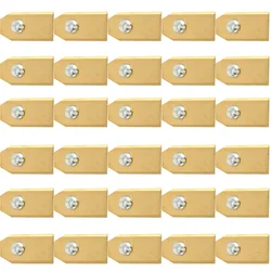 0.75MM Titanium Coated stainless steel Lawn Mower Blade Replacement + Screw Parts for Husqvarna Automower 30/50/100pcs