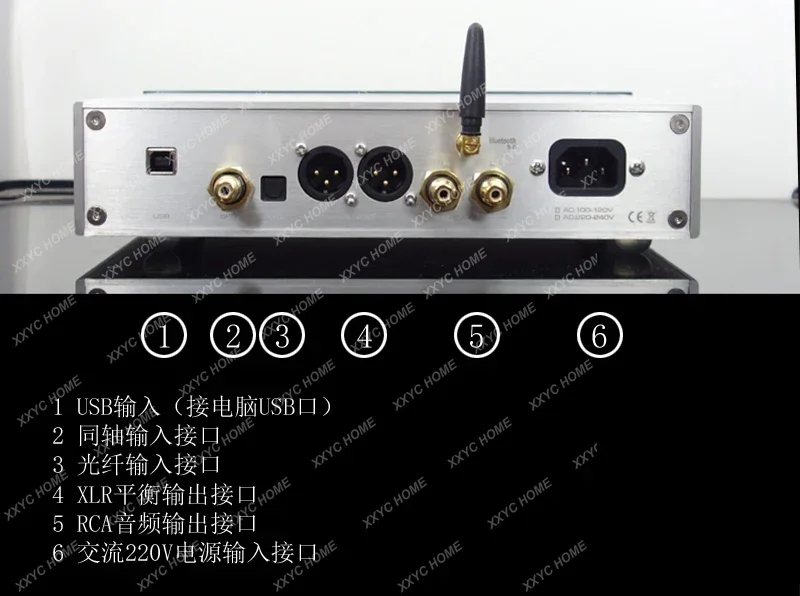 

2023 Latest SU3B ES9028PRO ES9038PRO USB DAC decoder XMOS XU208 Asynchronous USB Decoder Amplifier