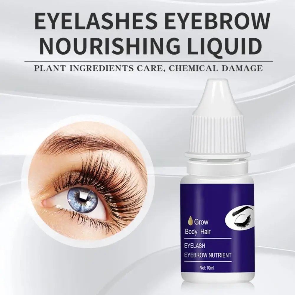 10 ml Augenbrauen Wachstum Serum Enhancer Wimpern Wachstum Pflegende Wimpern Ernährung Flüssigkeit Mini Feuchtigkeitsspendende Wimpern Wachstum Essenz