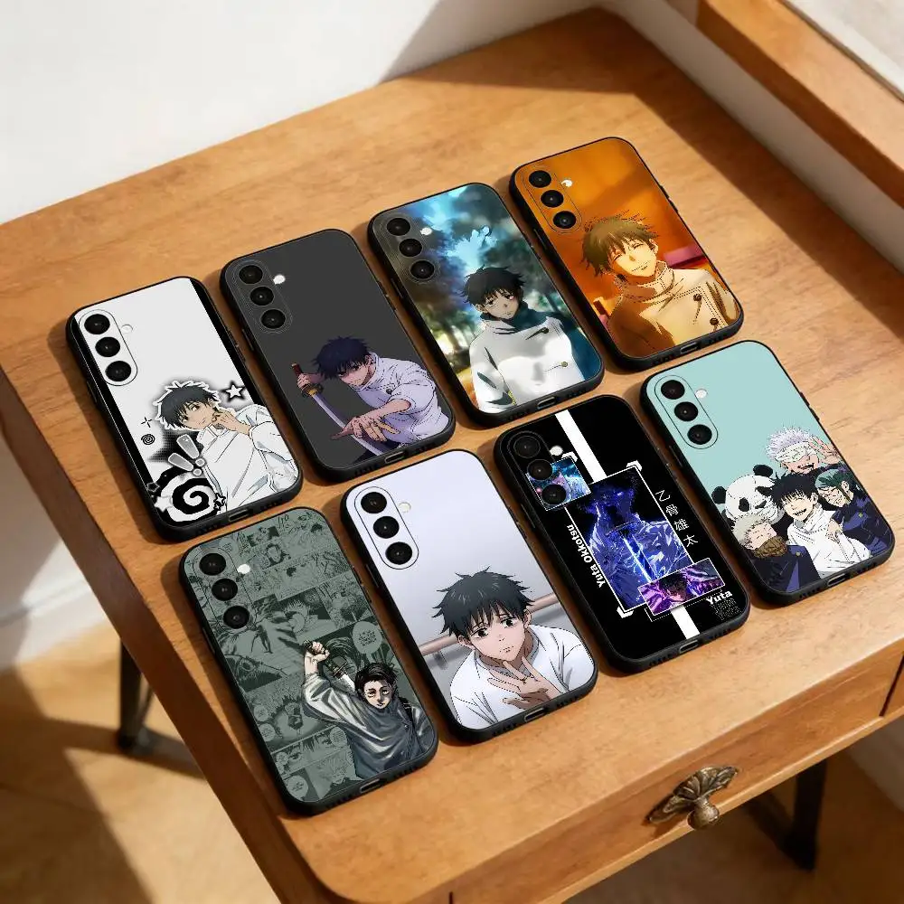 

O-Okkotsu Yuta J-Jujutsu K-Kaisen Phone Case For Samsung Galaxy A20,21s,22,31,32,52,53,72,73,80,91 Soft Black Shell
