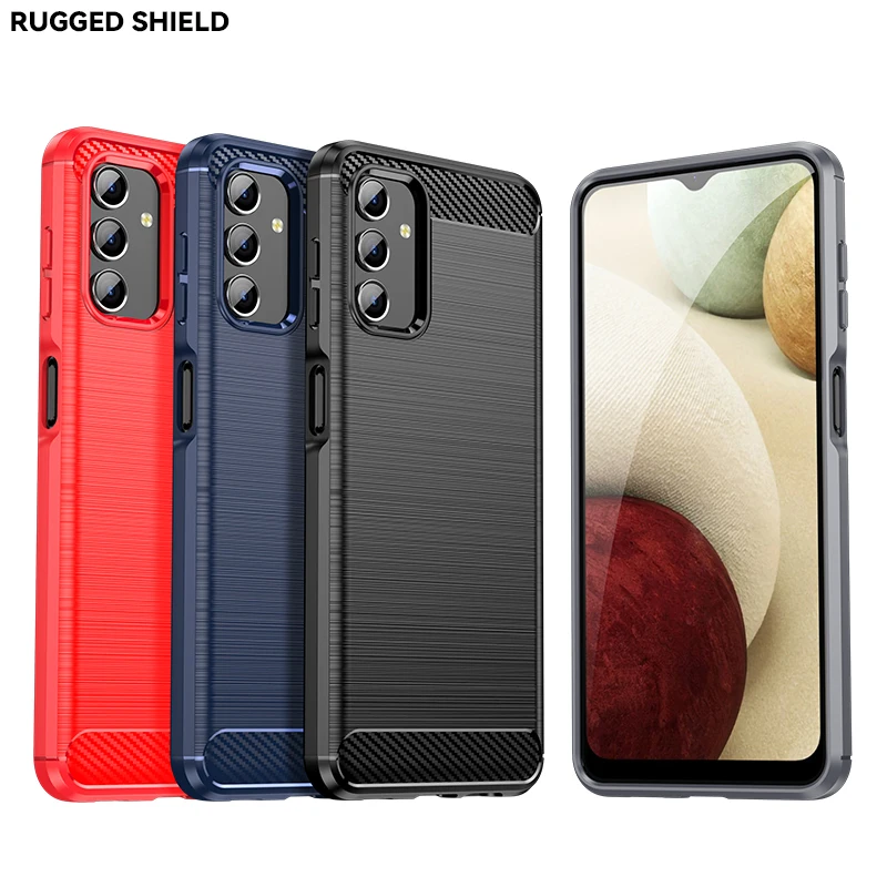 Luxury Carbon Fiber Case For LG Q6 Q7 Plus Q8 Q9 One Q51 Q52 Q60 Q61 Q62 Q70 Q92 Shockproof Phone Cases Silicone Protector Cover