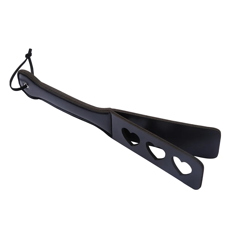 Heart-shaped BDSM Leather SP Adult Flirting Tool Skin Racket Sexy Toys Sm Punishment Intimate Game Couple Spanking Flirting view 4