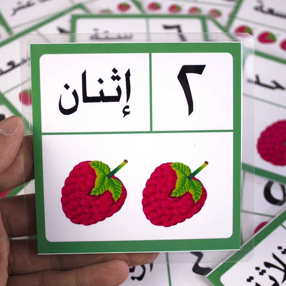لماذا تعتبر بطاقات الأرقام العربية من 1 إلى 20 بحجم 10×10 سم أداة تعليمية فعالة لطفلي الصغير؟