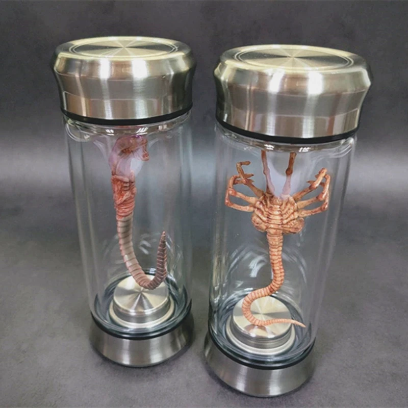 Alien Jar Xenomorph campione Facehugger embrione barattolo di vetro Movie Prop Replica