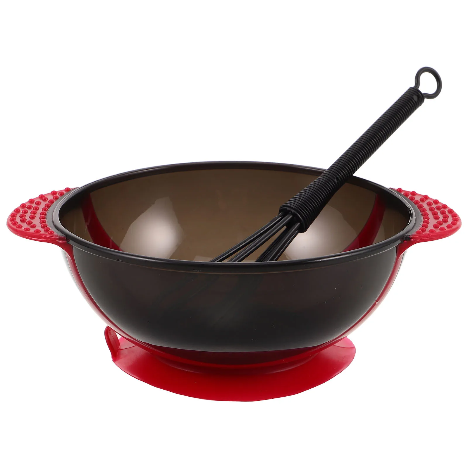 2Pcs Hair Coloring Bowls Durable Plastic Mixer Kit Hair Dye Mixing Tools Salon Home Bleaching Tinting Coloring Dyeing Kit