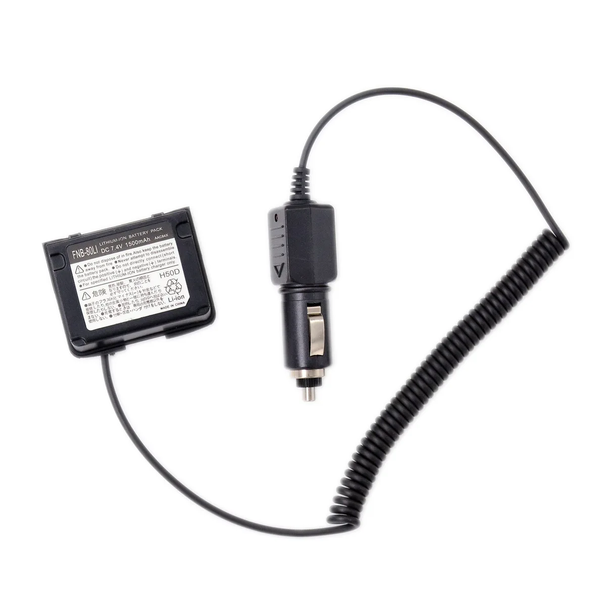 

Адаптер-заменитель батареи VX-6 DC 12V для раций Vertex Yaesu VX5 VX6R VX7R VXA700 VXA710 FNB80 HX460 HX471, автомобильное зарядное устройство