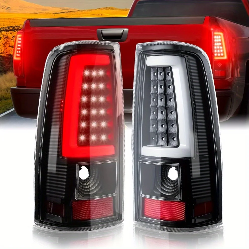 

LED Tail Lights Assembly for Chevy Silverado 2003-2006 (1 Pair) Upgrade Truck Look with Bold Style and Enhanced Visibility