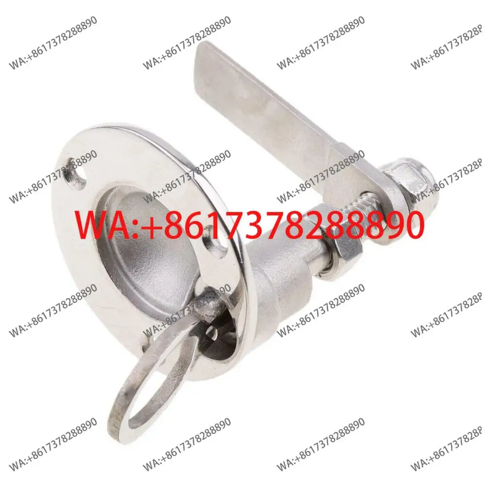 Cabin Rotary Lift Ring Handle Latch 2 Marine Stainless Steel -