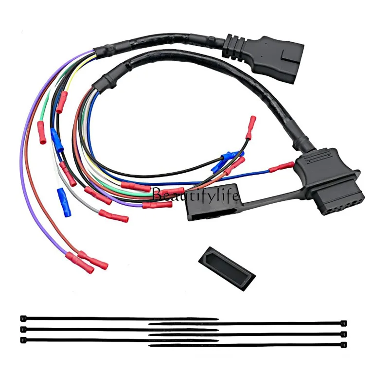 Cross-Border Supply 9-Pin Truck and Plough Repair Harness Kit for Snowmobile Replacement 49317 49308