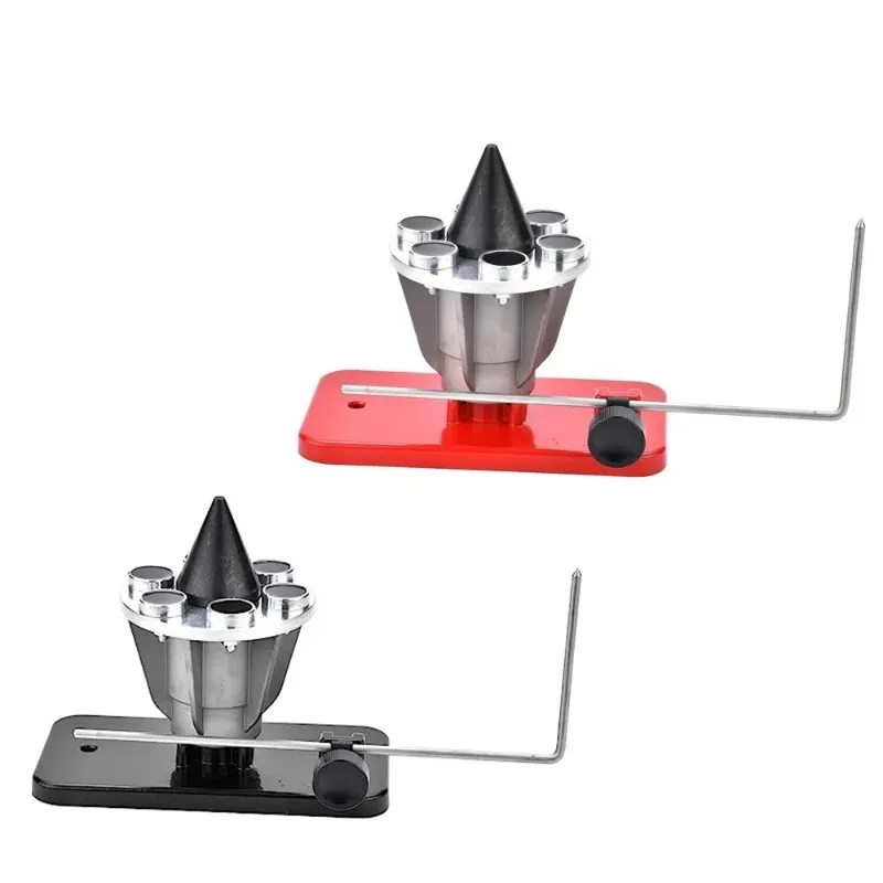 42-047 339075B Lawn Mower Blade Balancer Replace Lawn Mower For Lawnmower Magnetic Wall Mount  Black Red XLB-1132