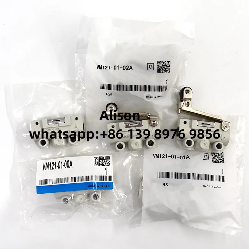 

SMC-Type VM121 Mechanical Manual Valve VM121-01-00A/01A/02A VM131-01-00A/01A/02A VM131 Pneumatic Roller Switch Valve