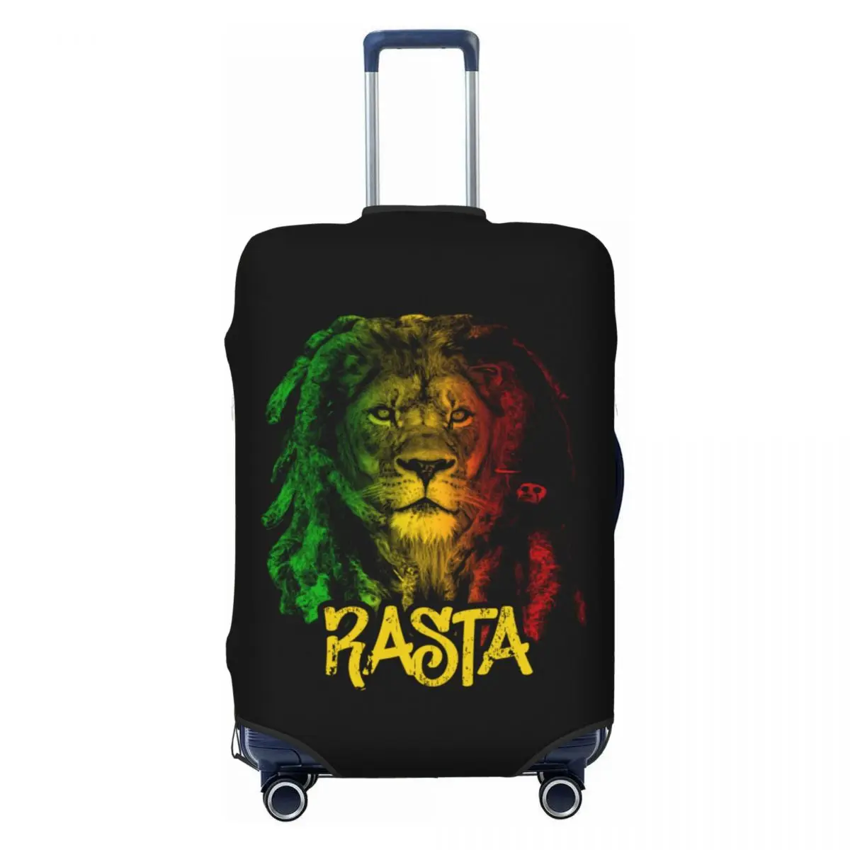 

Custom Custom Jamaica Flag Rasta Luggage Cover Protector Dust Proof Jamaican Pride Travel Suitcase Covers