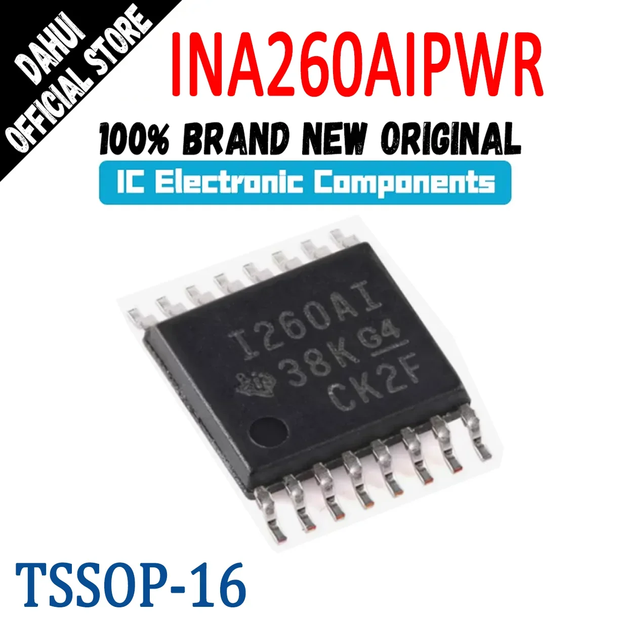 

10Pcs INA260AIPWR INA260AIPW INA260AIP INA260AI INA260 INA IC Chip TSSOP-16