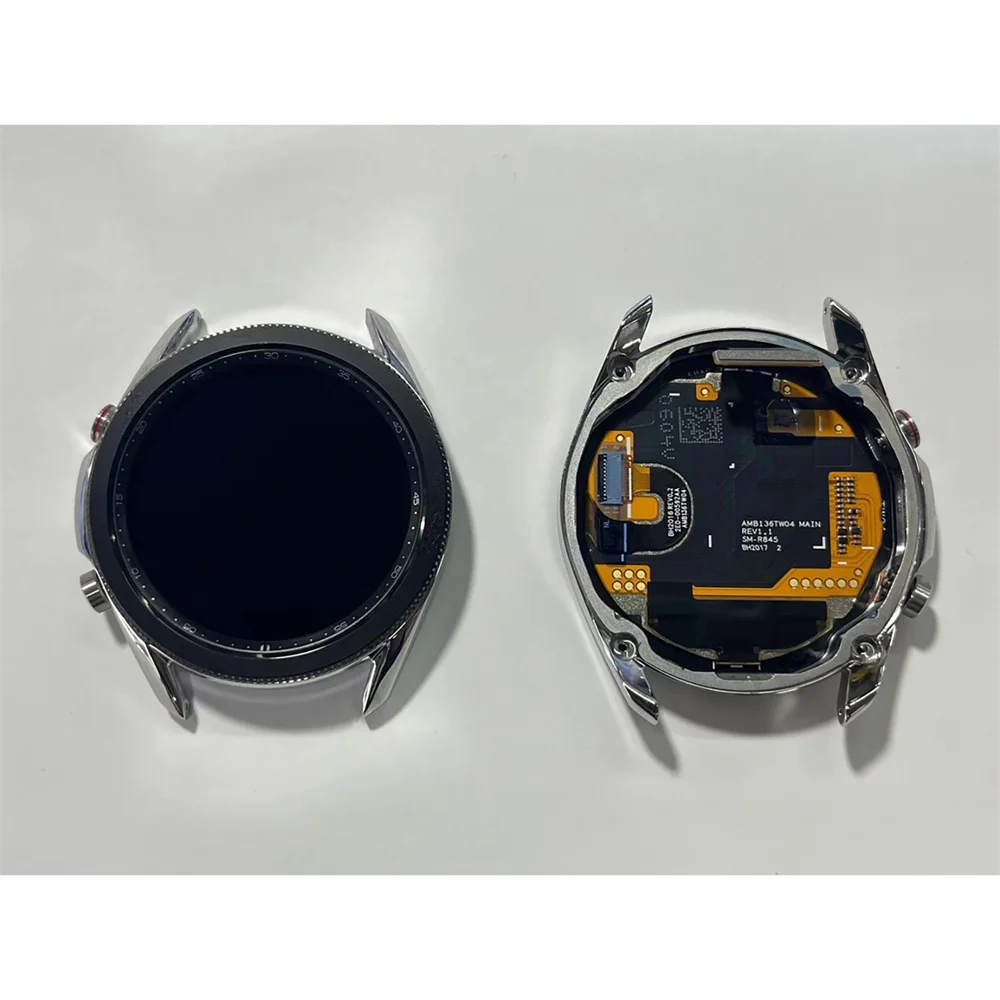 Tela com Face Cover Display para Samsung Watch, Assista Acessórios de Substituição, Brand New, 45mm, 3 R840