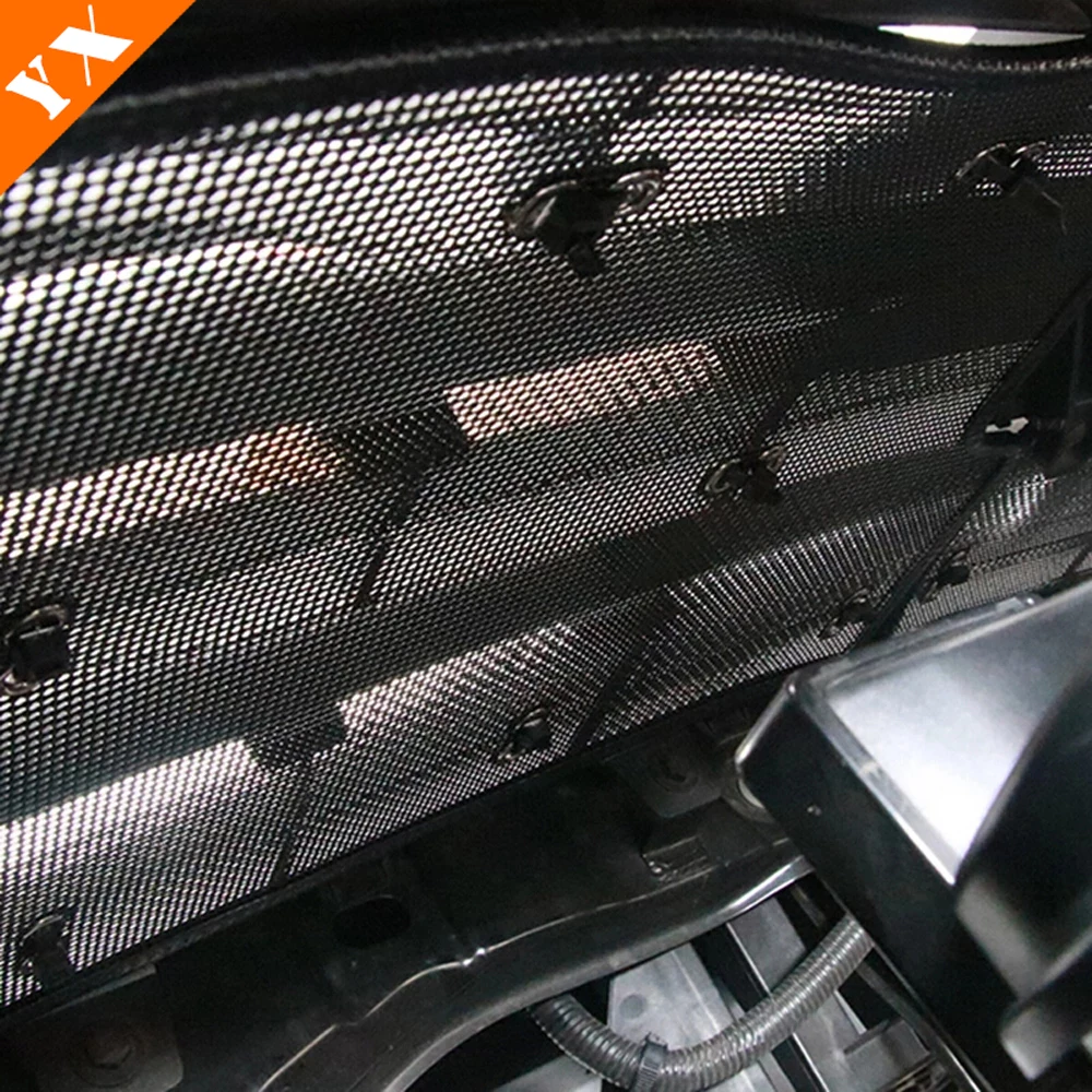 Stainless Car Front Grille Middle Net Pure Electric Or Extended Range Version Insect-proof Net For Dongfeng Voyah Free 2021-2024