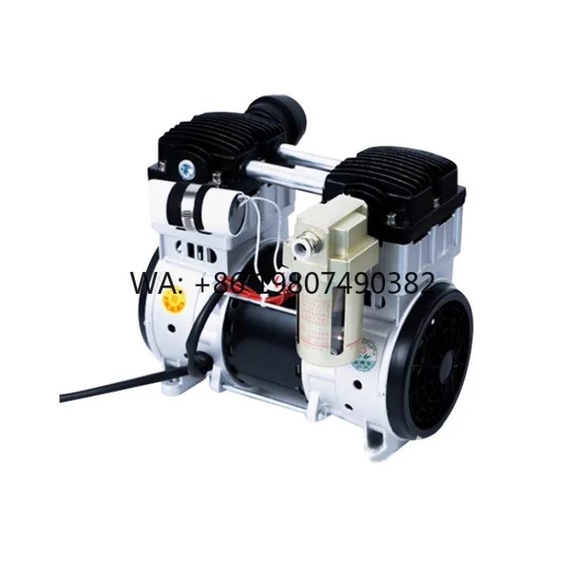 

550W High Flow Oil Free Vacuum Pump, 240LPM Silent High Suction Pump for Medical Laboratory Industrial Use