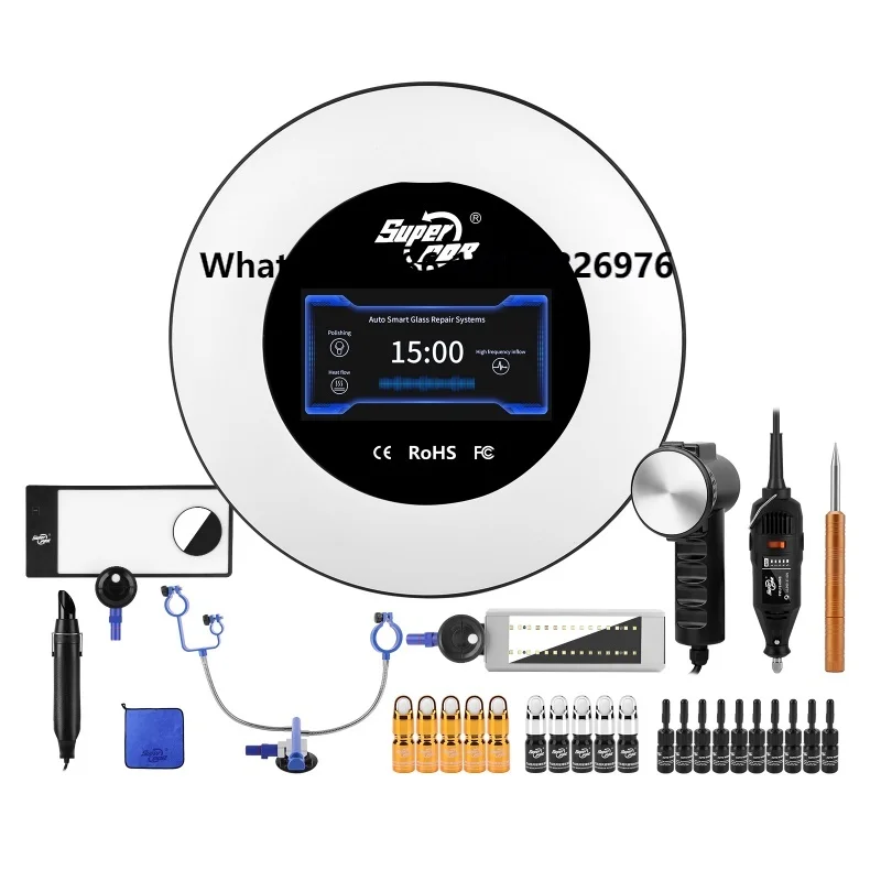 Super PDR Windshield Repair Kit 95% Repair Rate Quick Fix for Long Cracks Star-Shaped Crack