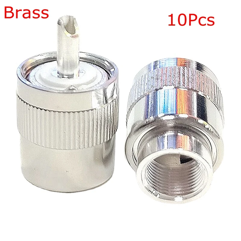 10Pcs PL259 Uhf Mal…