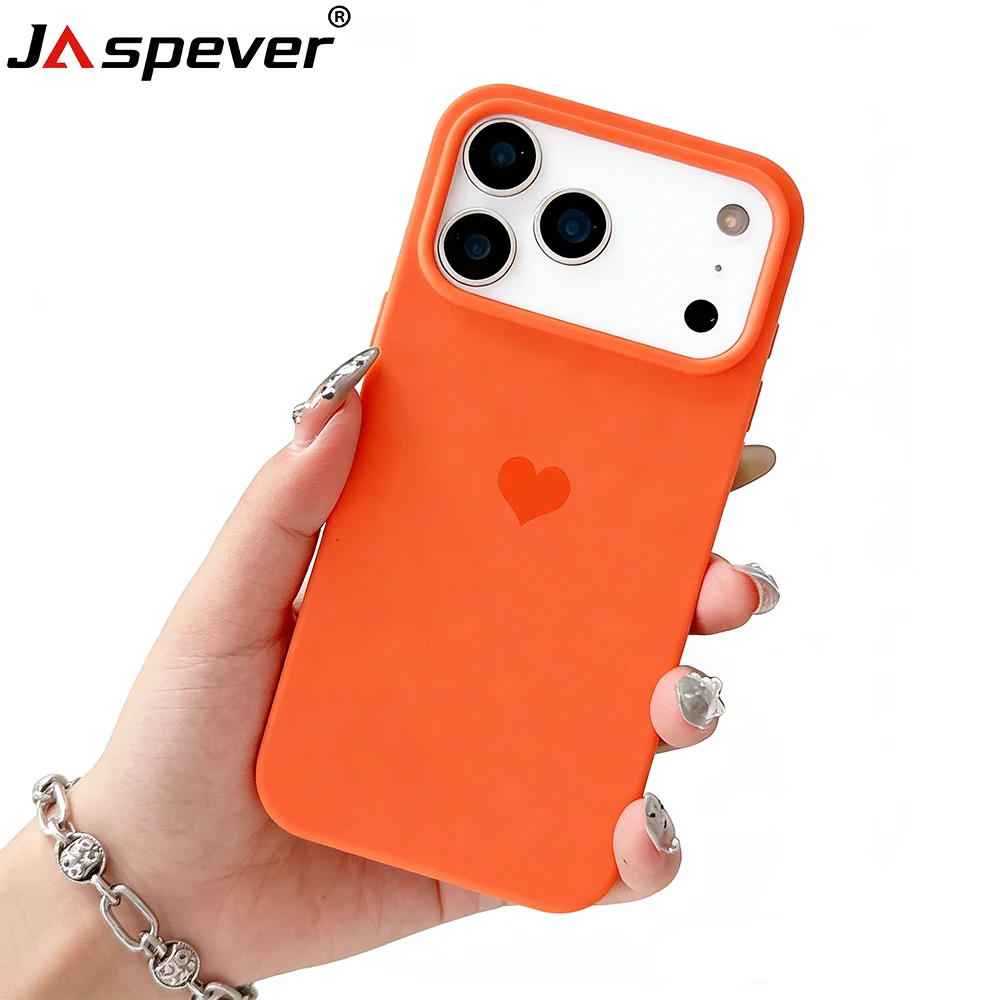 

Мягкий чехол Love Candy Color для iPhone 17 Pro Max, матовый ультратонкий силиконовый чехол-накладка для iPhone 17 Pro Max Air 17e, TPU-чехол для девушек