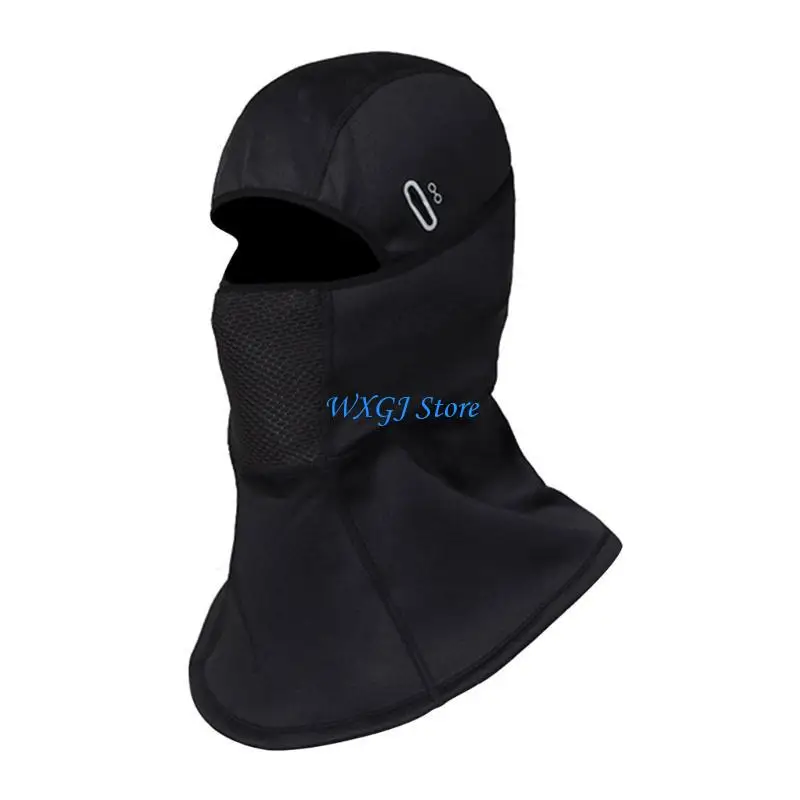 37JE واقي للرأس والرقبة متعدد الاستخدامات مع تفاصيل عاكسة للضوء، أغطية رأس مريحة قابلة للتنفس للرؤية الليلية أثناء القيادة #2