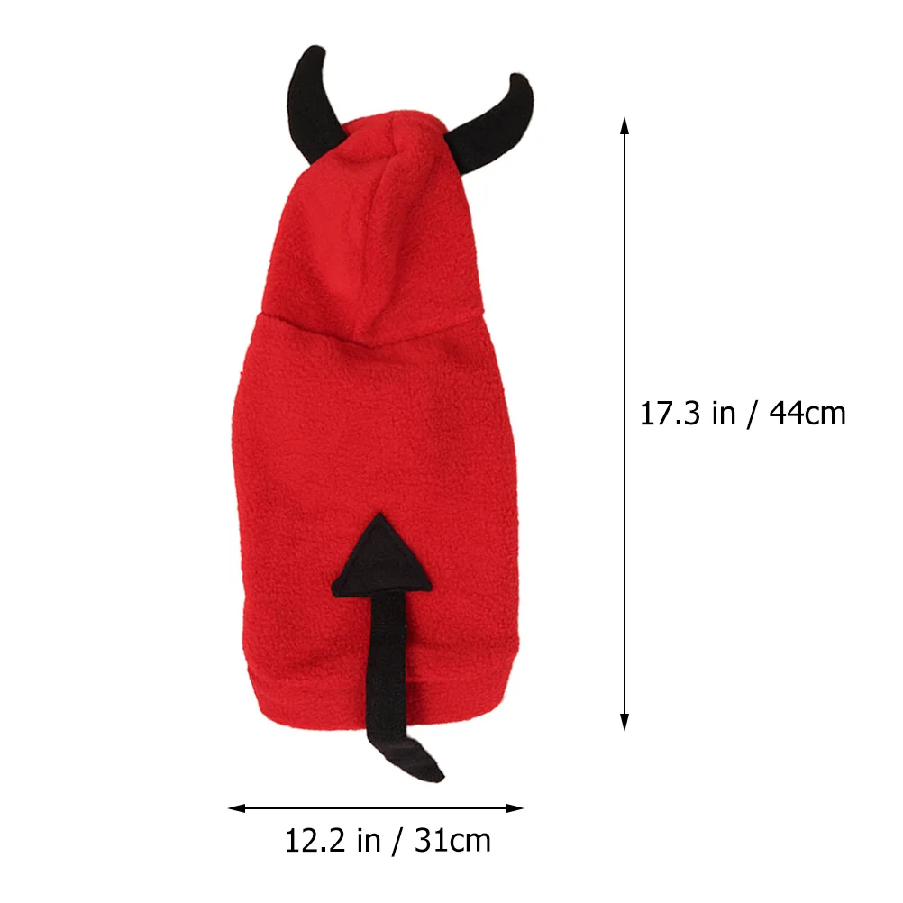 Pet Transformation Costume Halloween Decor Dog Coat Gloves Winter Clothes Supplies Man