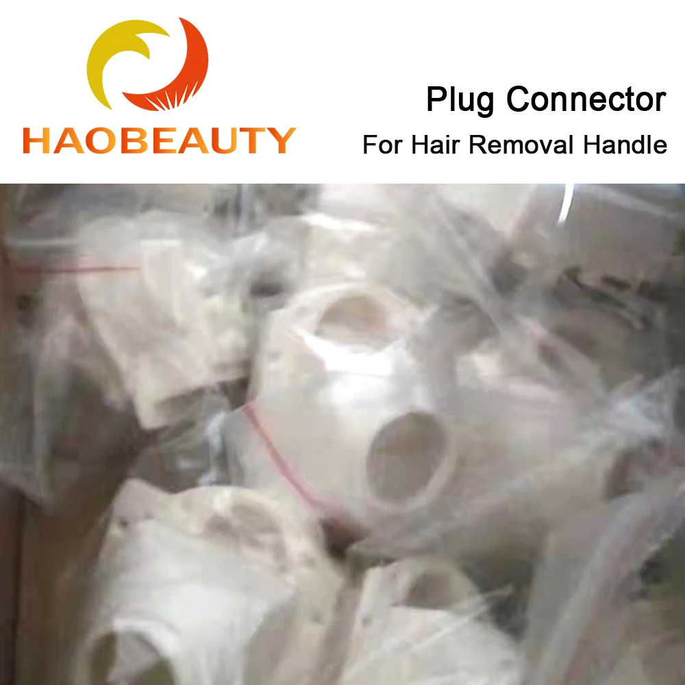 Haobeauty ซ็อกเก็ตเสียบสำหรับ IPL OPT E-Light YAG เลเซอร์กำจัดขนติดตั้ง Handle Beauty อะไหล่