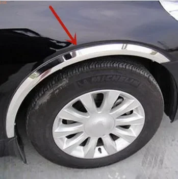 

For Nissan TEANA 2013-2015 High-quality stainless steel Wheel eyebrow Decorative strip Anti-scratch protection car accessories
