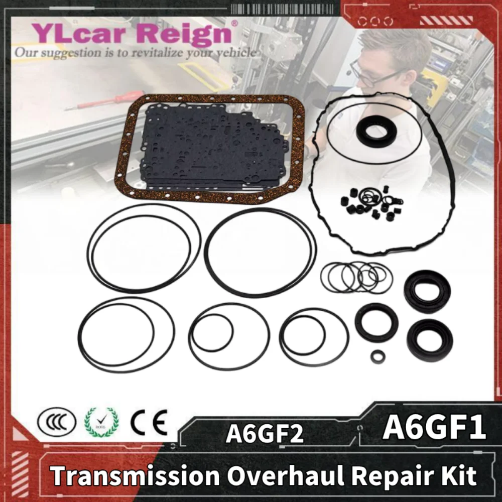 

A6GF1 A6GF2 Ремкомплект для капитального ремонта коробки передач автоматической коробки передач, уплотнения, прокладки, подходят для уплотнительных колец для HYUNDAI Kia, автомобильные аксессуары