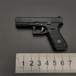 LLavero de Metal de concha de GLOCK 1:3, modelo de pistola de juguete en miniatura, colección de pistola de aleación, colgante de regalo