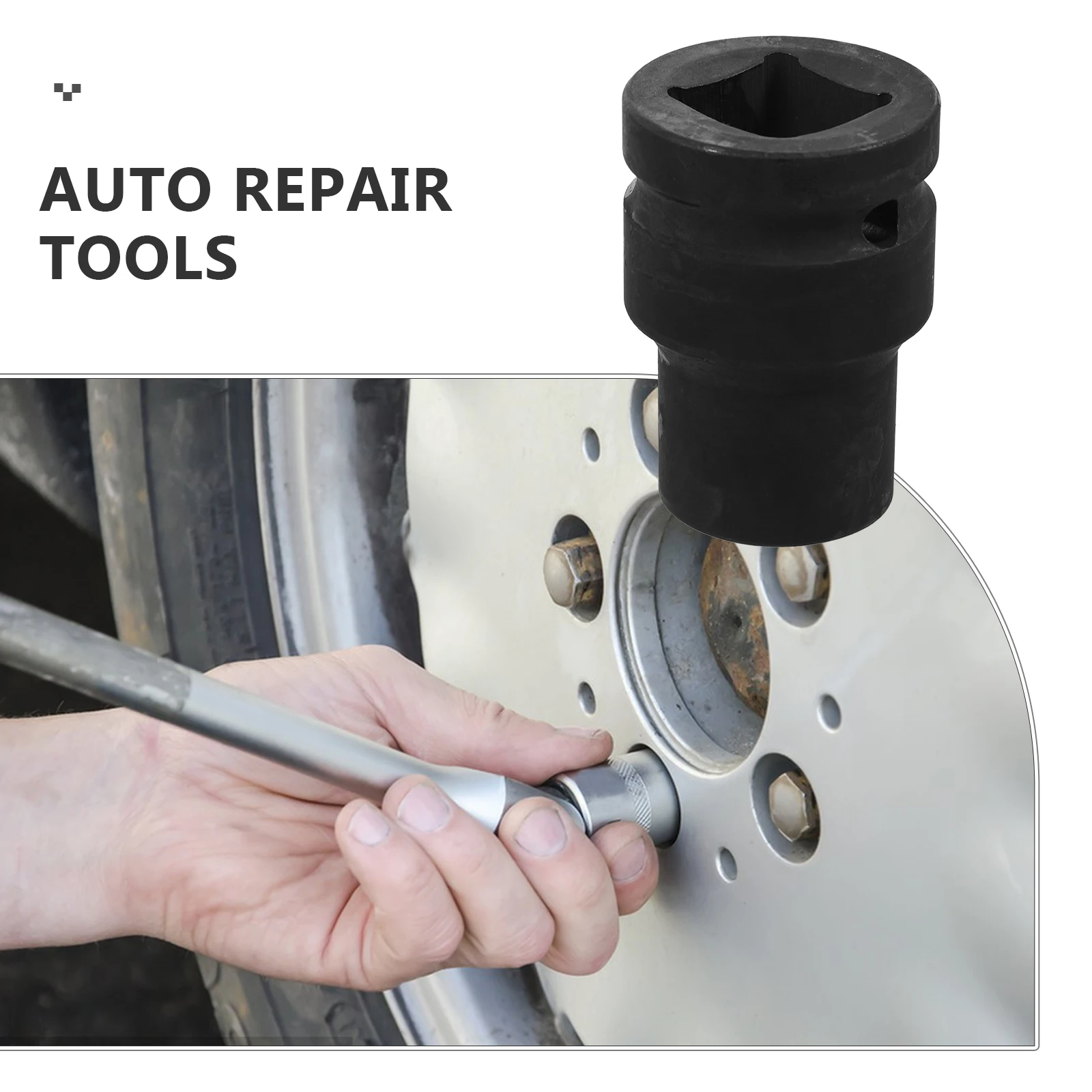 

3/4 Inch Impact Socket 17Mm Heavy Duty Auto Repair Tool Hex Drive Sockets 6 Point For Vehicle Nut Installation Durable
