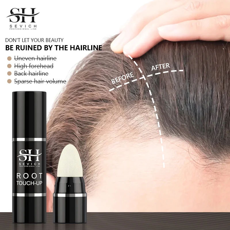 Sevich 3g Water Proof Hair Shadow Powder Hair line Modified Repair Edge Control Powder Hair Shadow Trimming Root Cover Up