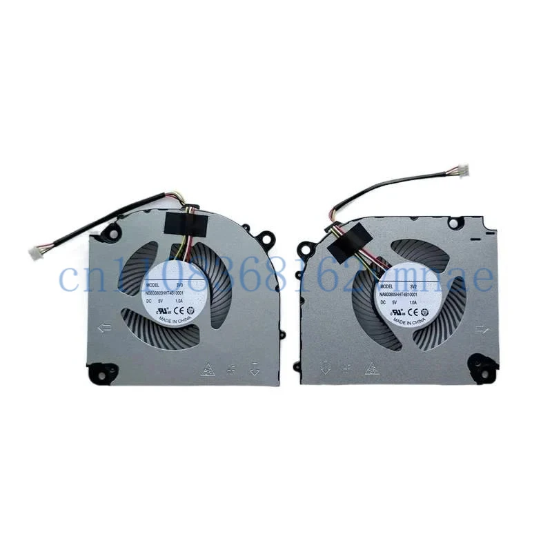 

Новый оригинальный вентилятор охлаждения ЦП/ГП для ноутбуков Colorful Hidden Star P16 Gaming YINGFAN 3V2 3V3 NA/B800805HHT4B10001, DC 5V 1.0A