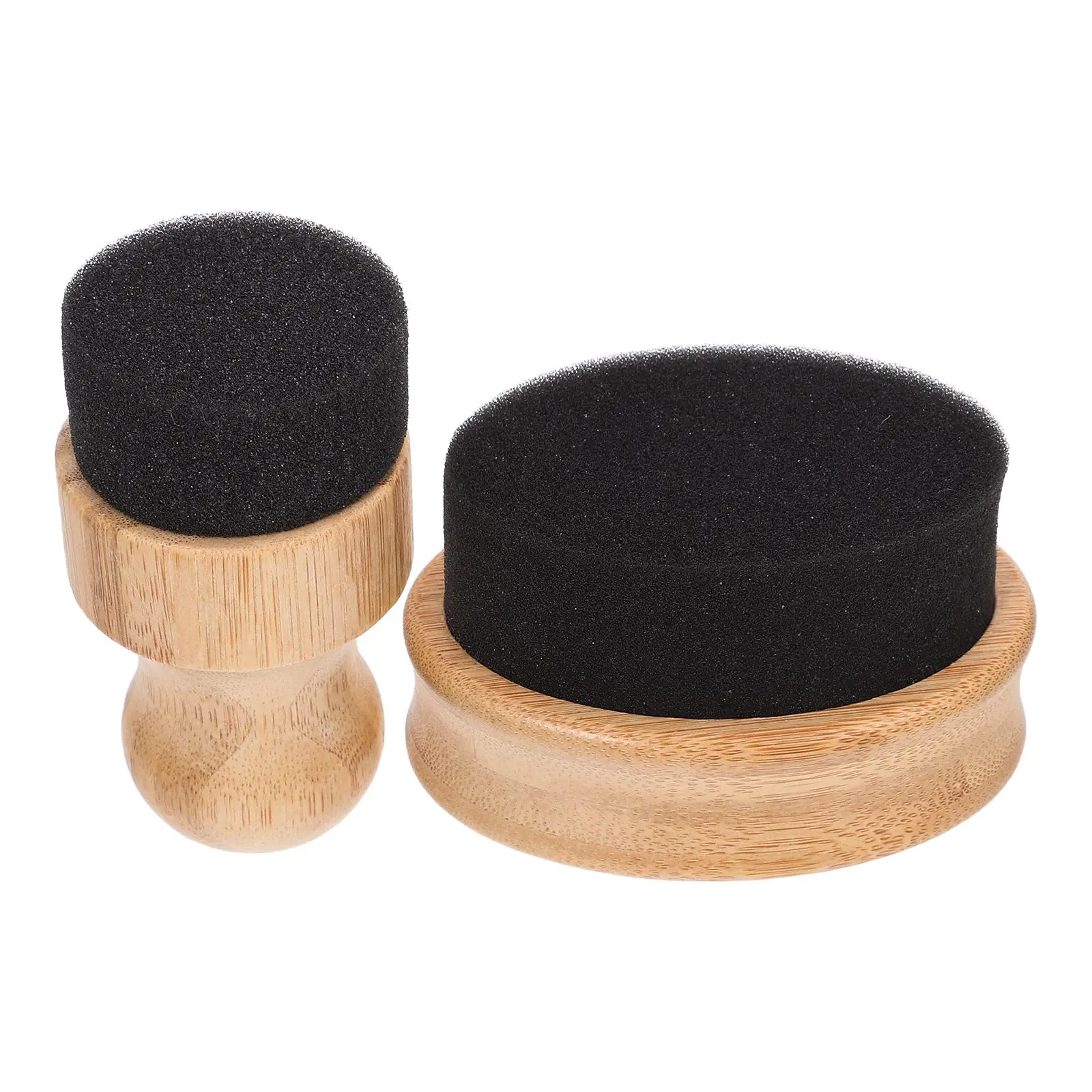 2pcs Oil Wax Applicator Mineral Oil Board Brush Cutting Board Oil Applicator For Wooden Spatula Spoon Utensil Bamboo Furniture