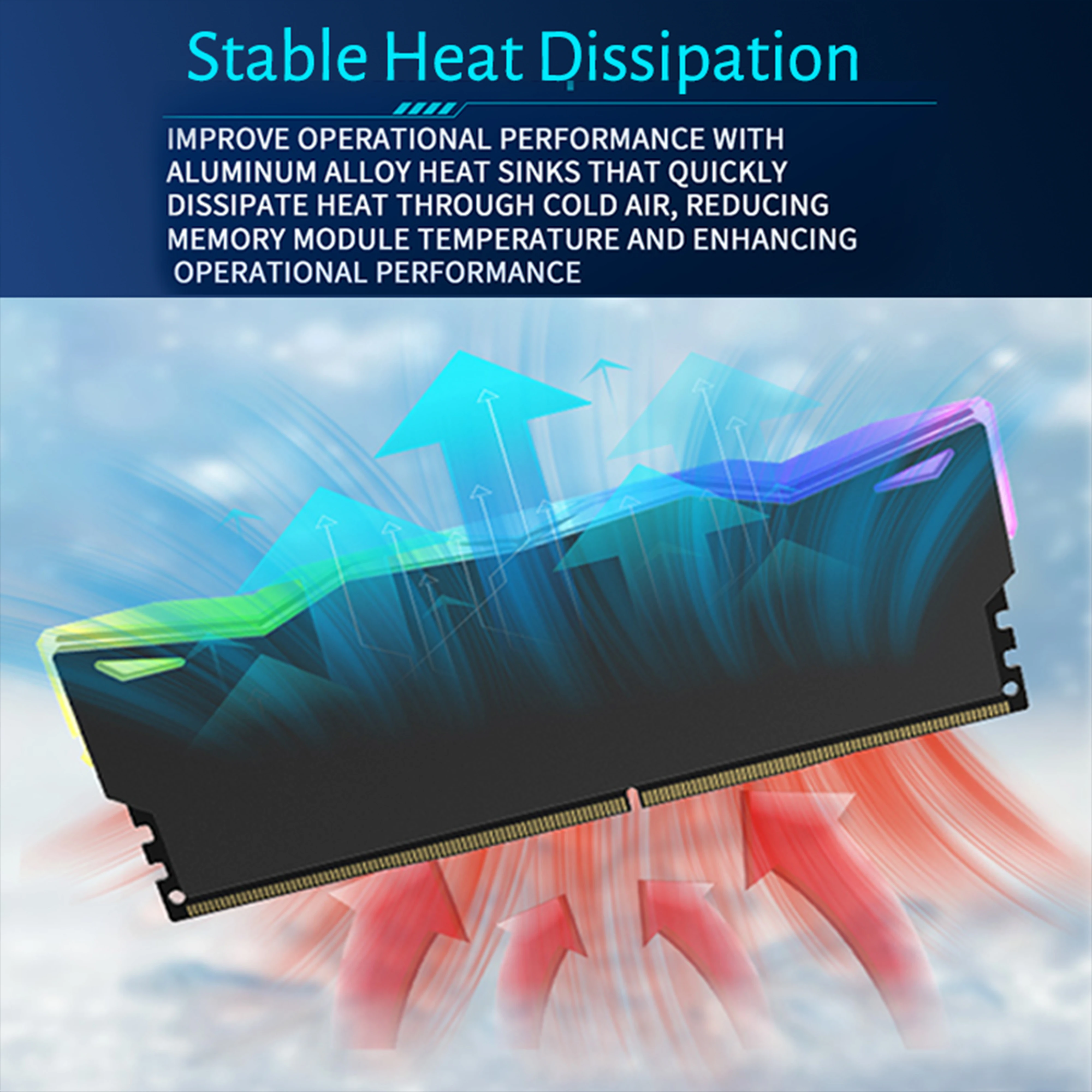 ARGB Aluminum Memory Cooler, L - Ddr5 Rgb Ram recension och pris