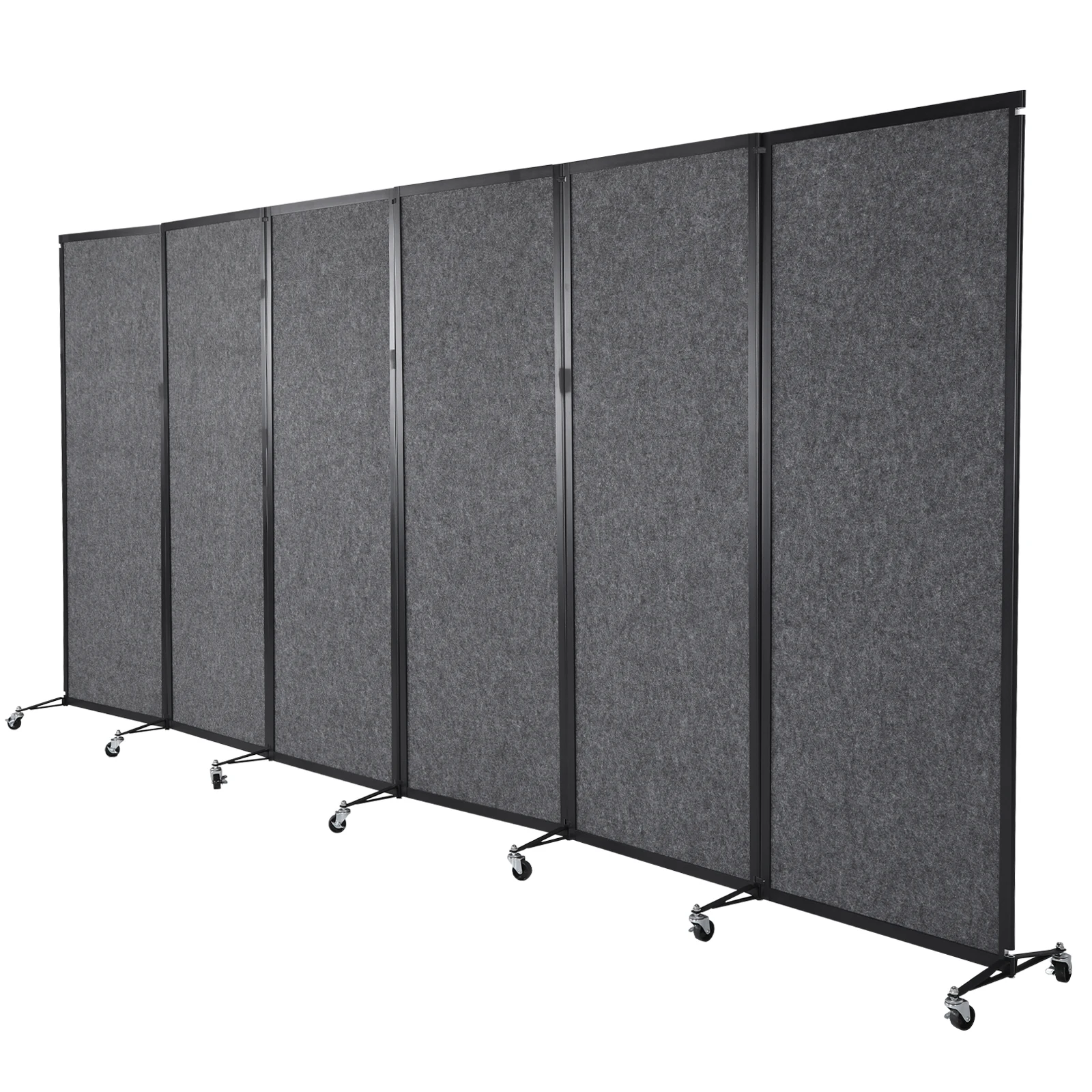 

Передвижная ширма-перегородка с блокирующимися колесами, коммерческая разделительная перегородка для помещений с фетровой доской для декора дома и общежития