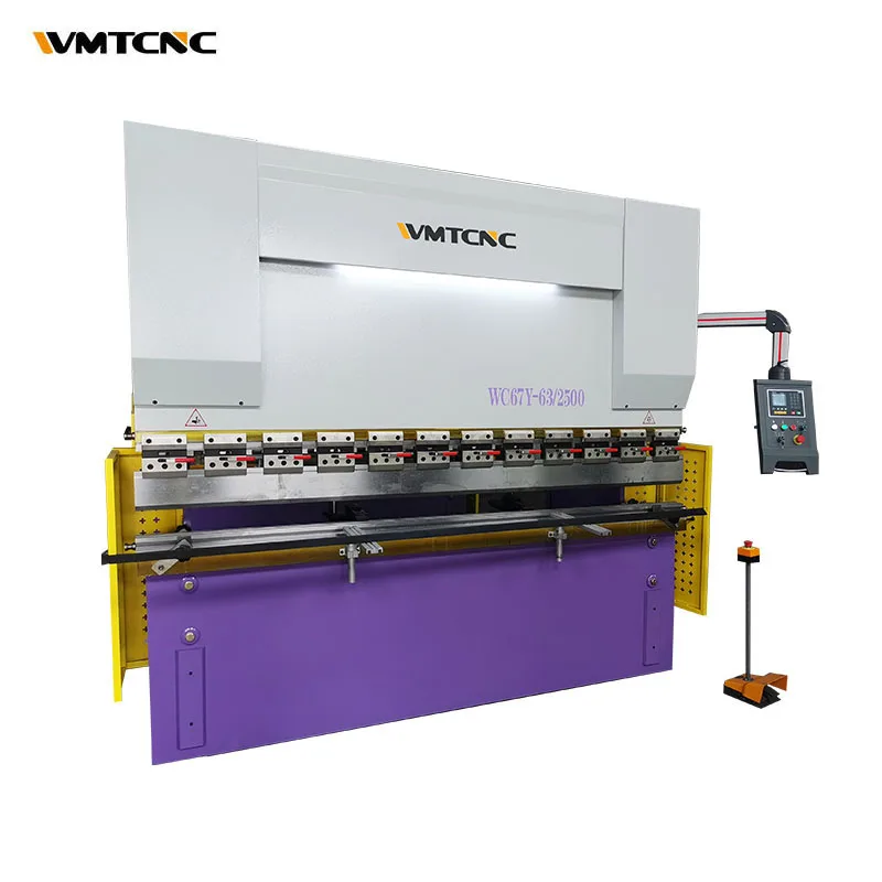 【Hot】WC67Y-63/2500 Press Brake Bending Tool Hydraulic Bender for Sheet Metal
